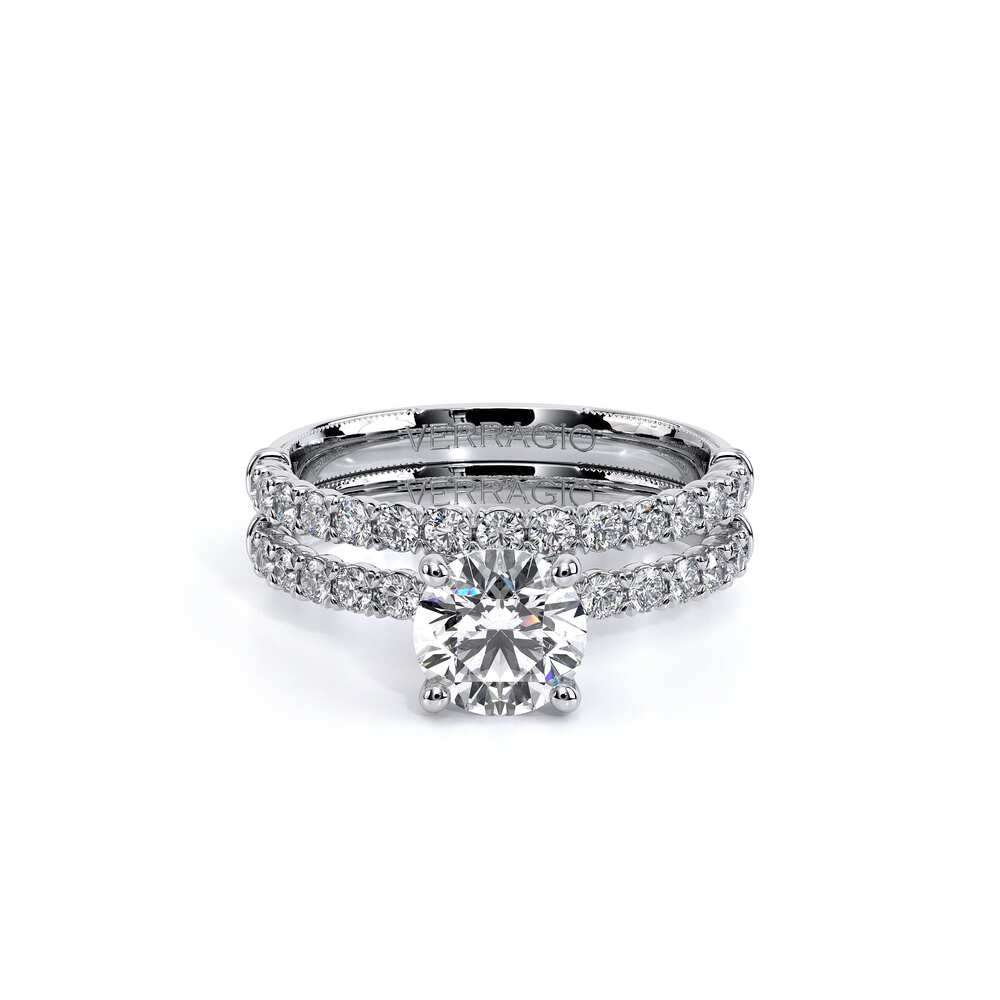 Renaissance-950R20-14K White Gold Round