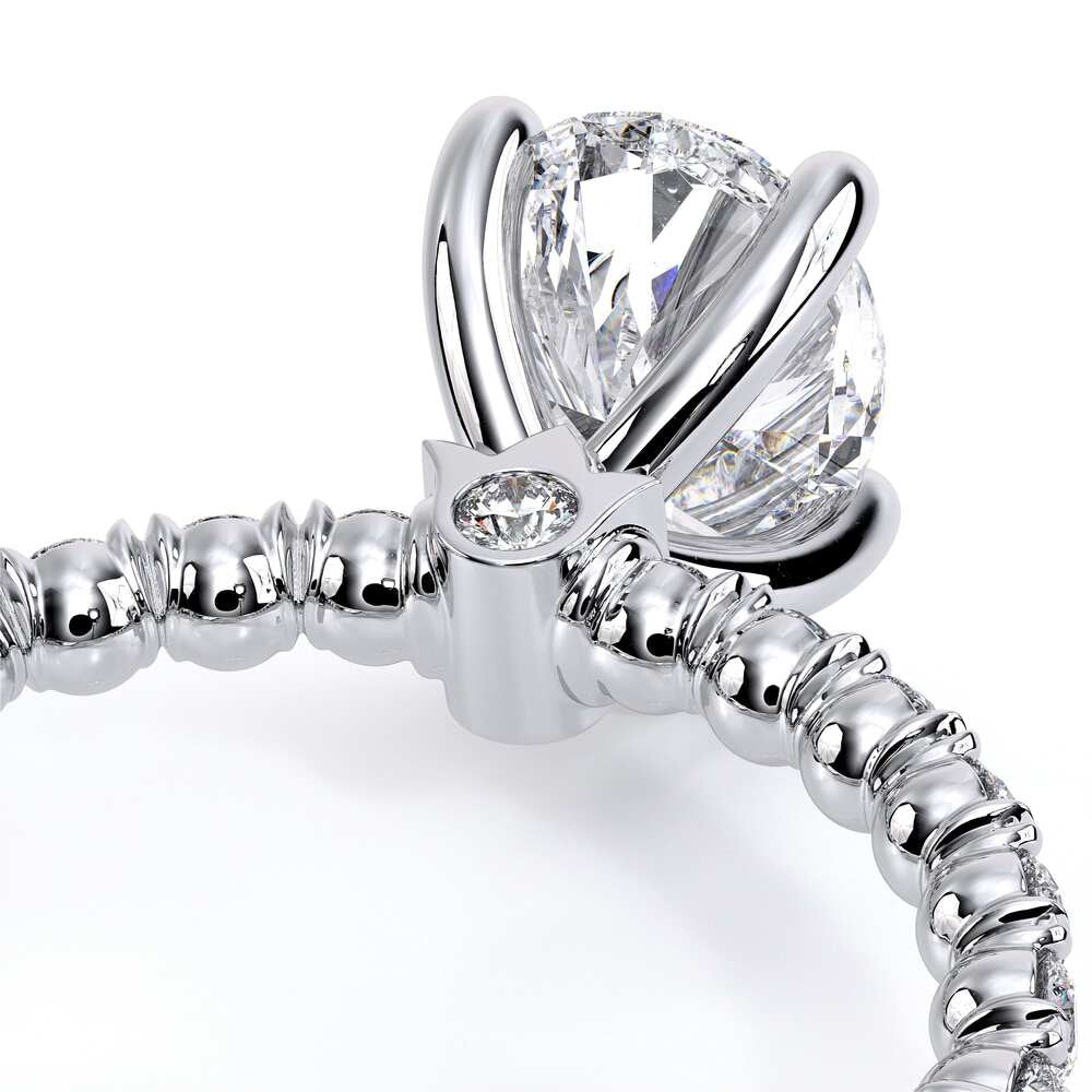 Renaissance-950PEAR20-14K White Gold Pear
