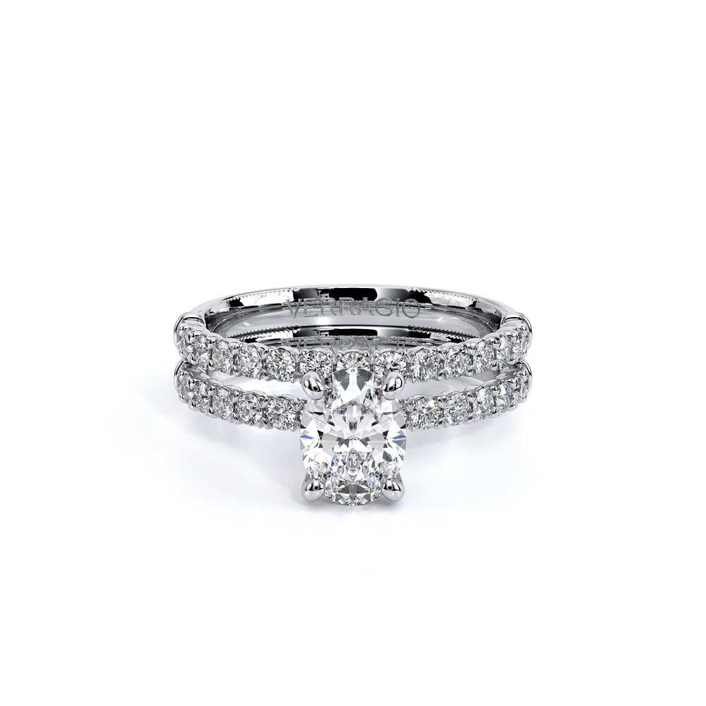 Renaissance-950OV20-14K White Gold Oval