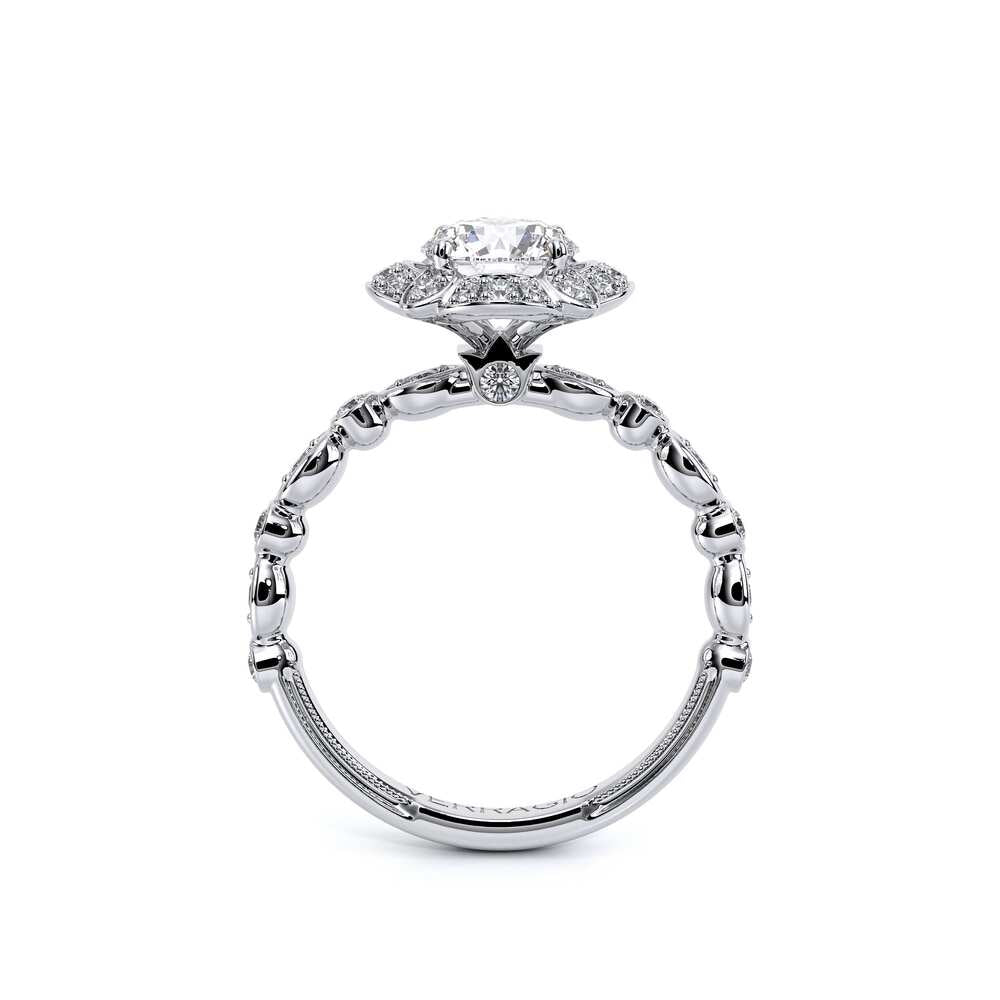 Renaissance-977r-14k White Round