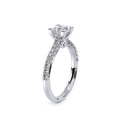 Renaissance-955P17-14K White Gold Princess