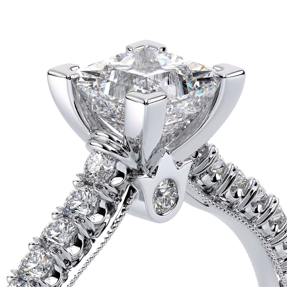 Renaissance-955P17-18K White Gold Princess