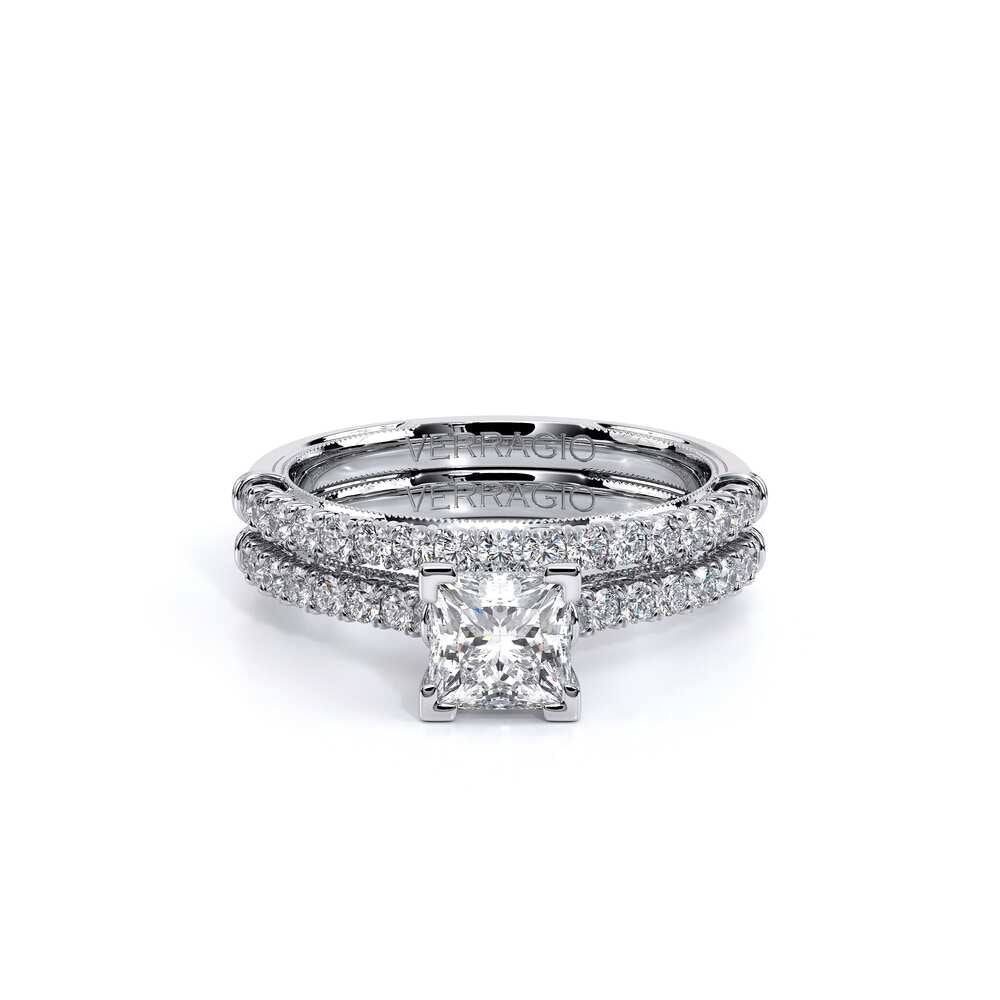 Renaissance-955P17-14K White Gold Princess