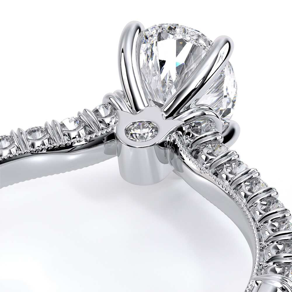 Renaissance-955PEAR17-18K White Gold Pear