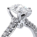 Renaissance-955PEAR17-14K White Gold Pear