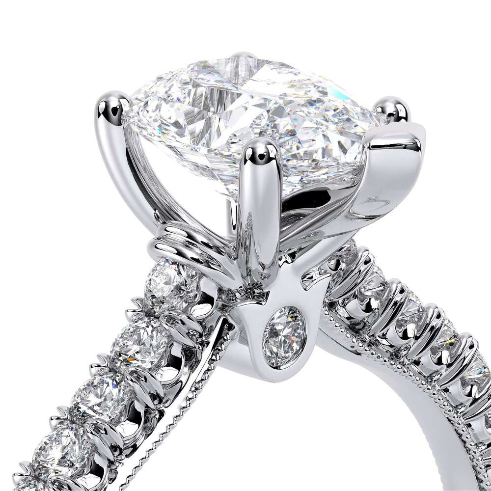 Renaissance-955PEAR17-18K White Gold Pear