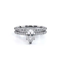 Renaissance-955PEAR17-14K White Gold Pear