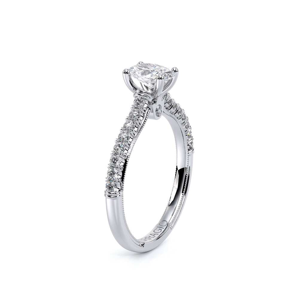Renaissance-955OV17-14K White Gold Oval