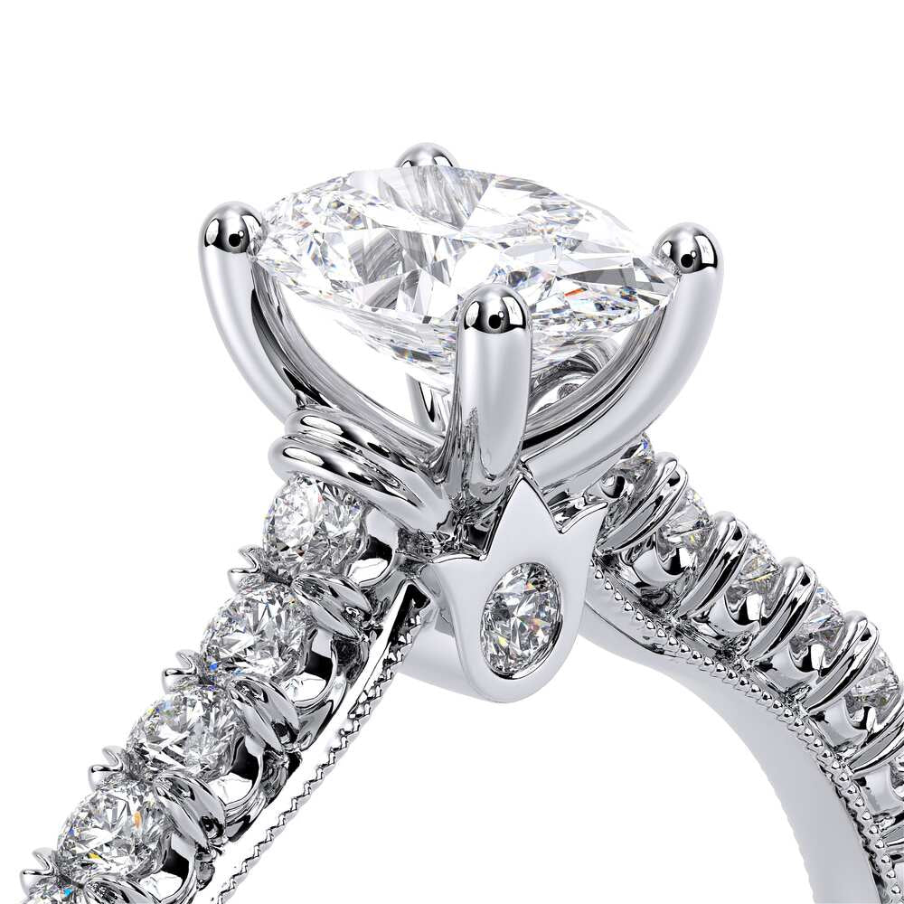 Renaissance-955OV17-14K White Gold Oval