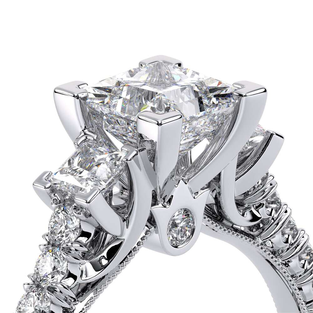 Renaissance-956P15-14K White Gold Princess