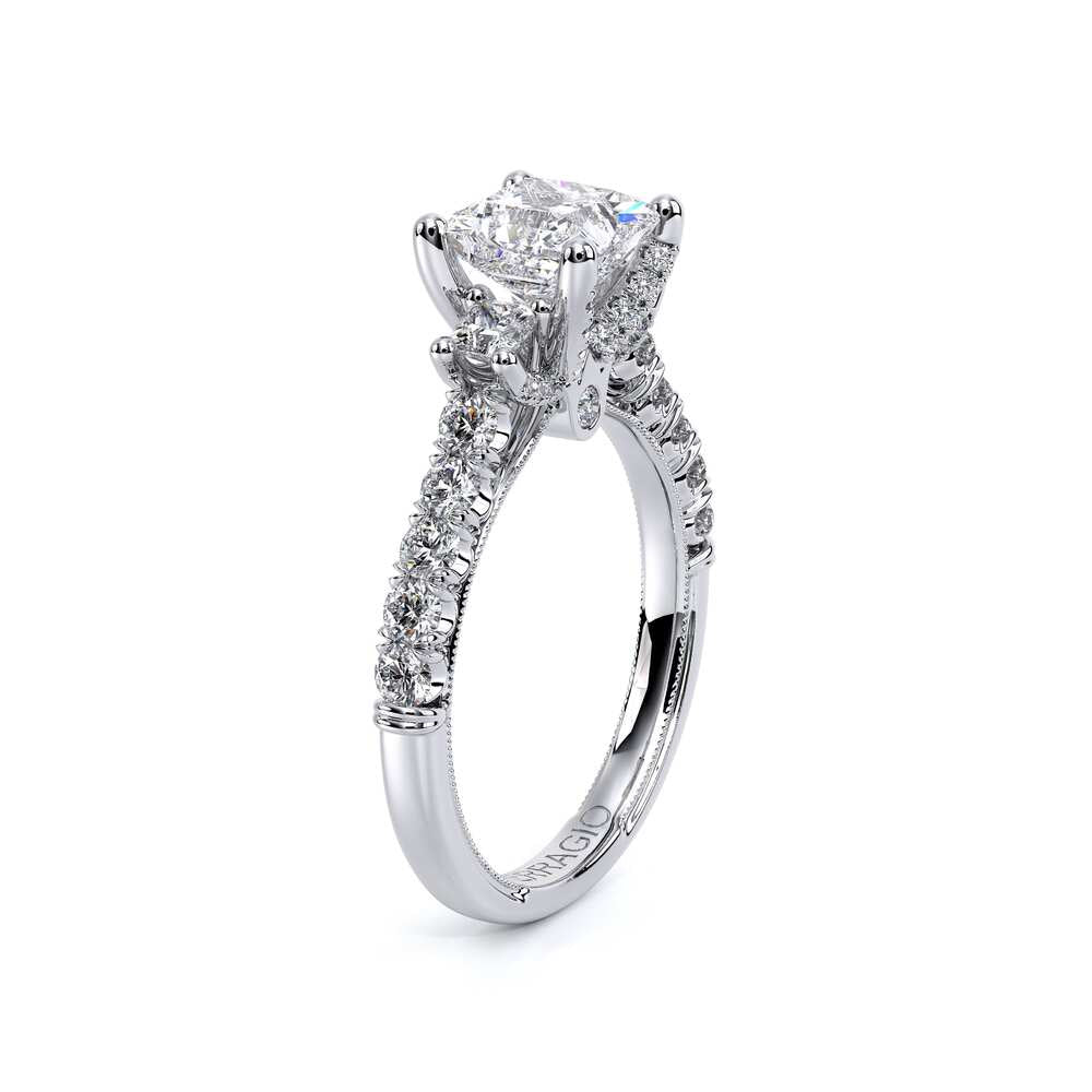 Renaissance-958P27-14K White Gold Princess