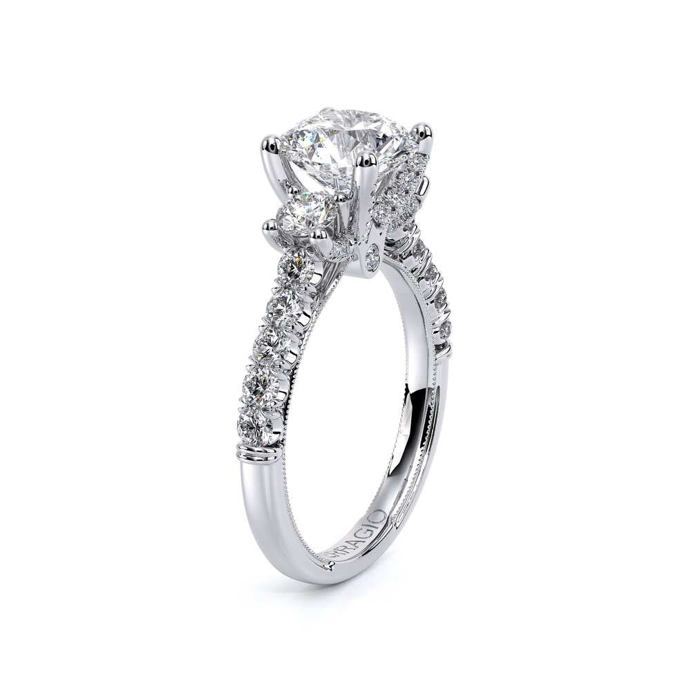 Renaissance-958R27-14K White Gold Round