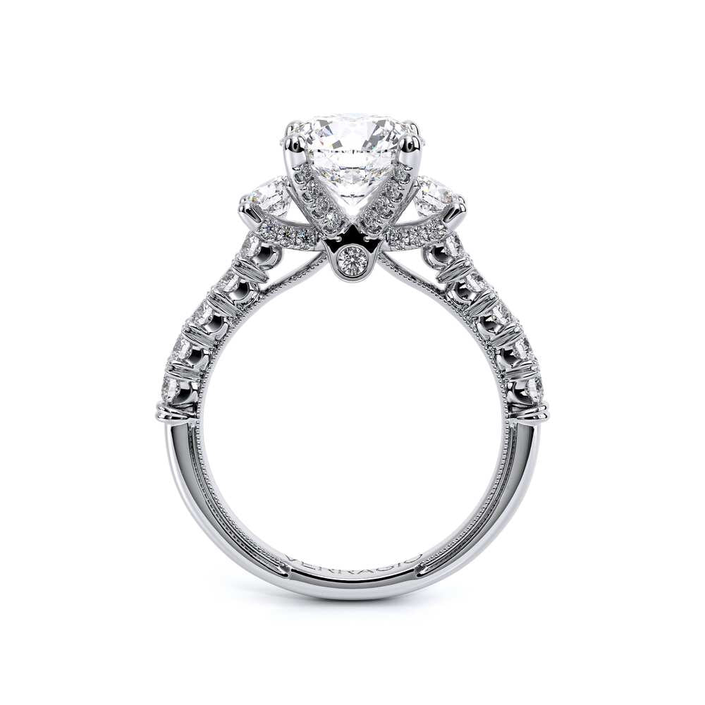 Renaissance-958R27-14K White Gold Round