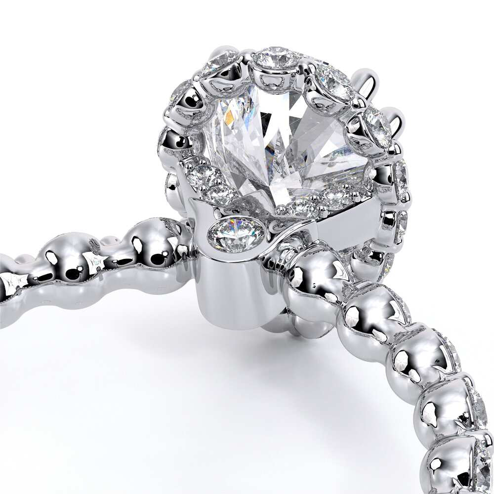 Renaissance-984PEAR20-14K White Gold Pear