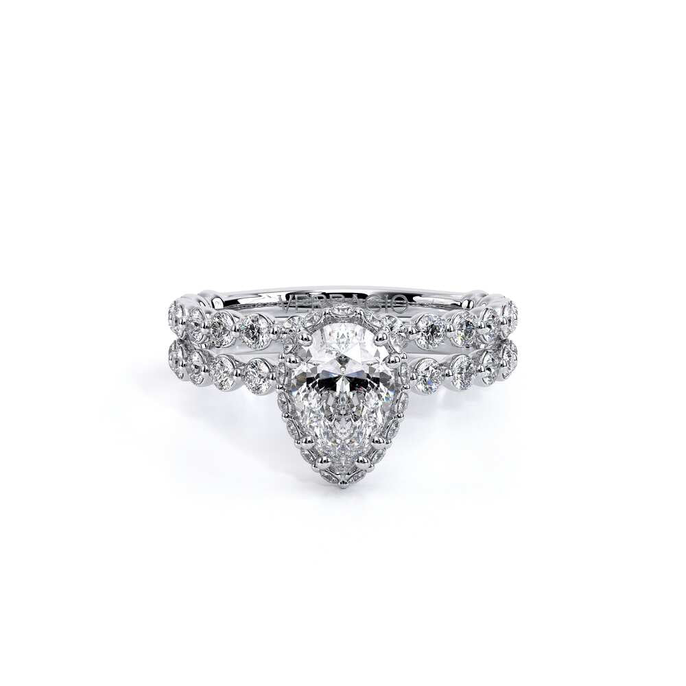 Renaissance-984PEAR20-18K White Gold Pear