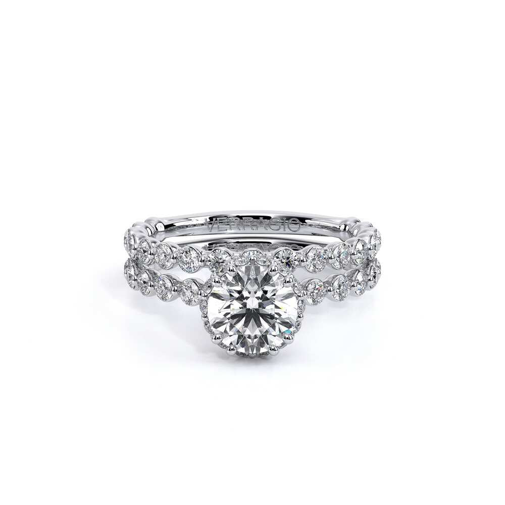 Renaissance-984R20-18K White Gold Round