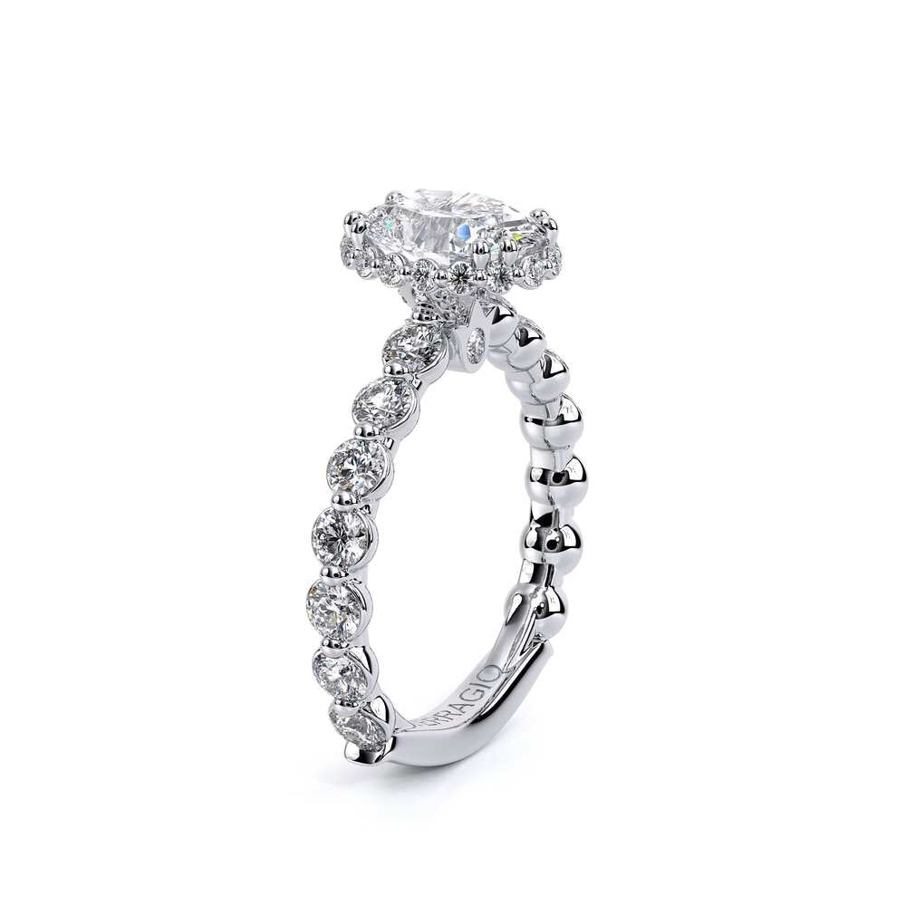 Renaissance-984OV25-14K White Gold Oval