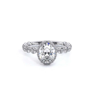 Renaissance-984OV25-14K White Gold Oval