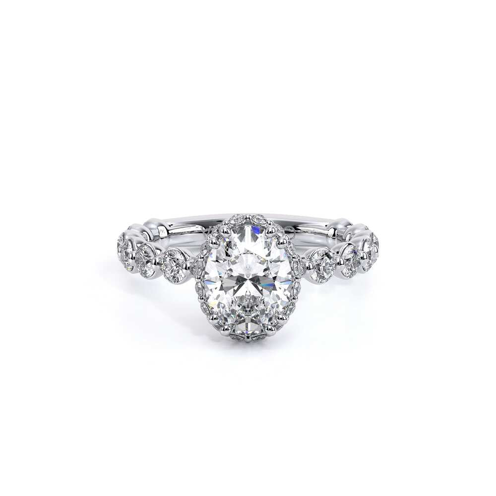 Renaissance-984OV25-18K White Gold Oval