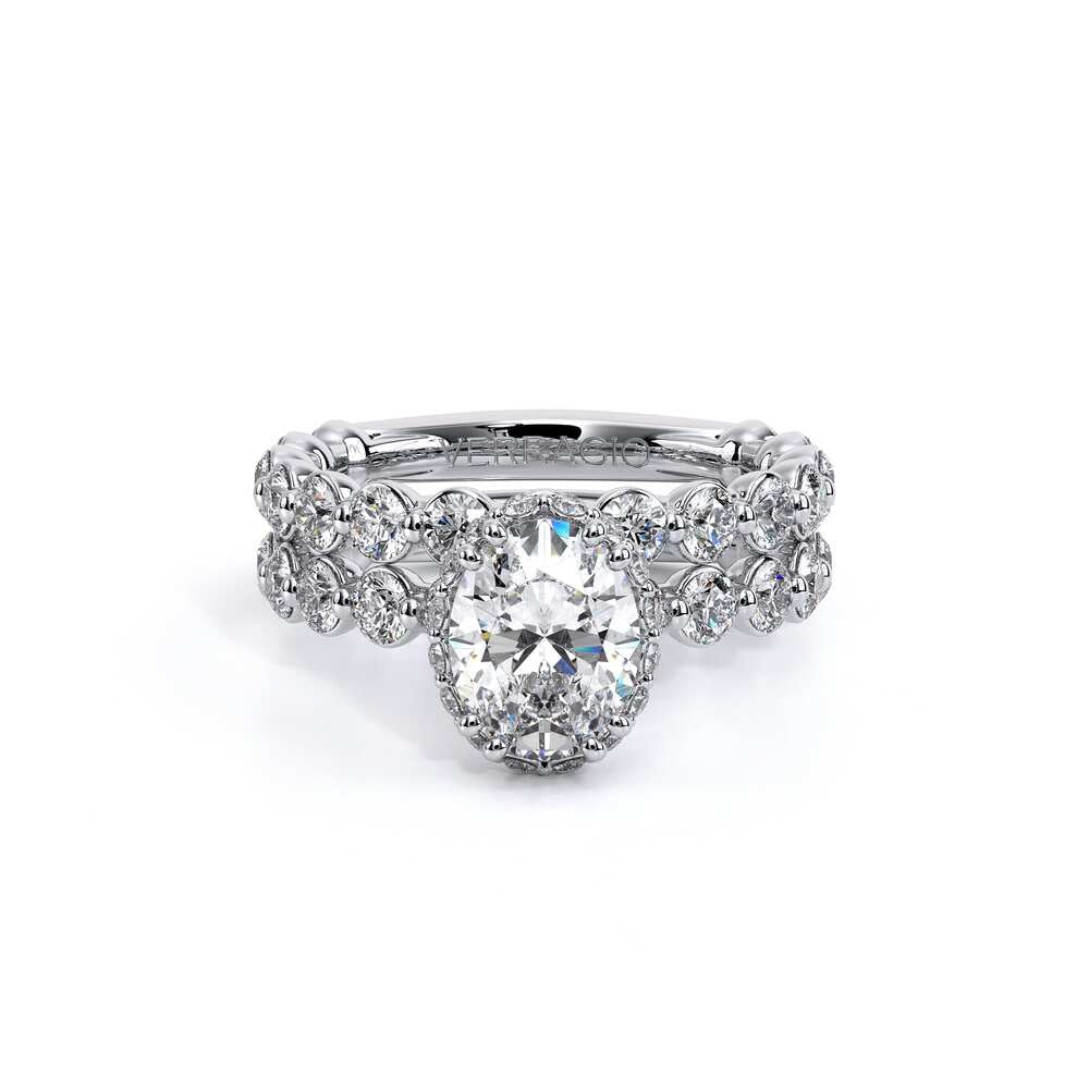 Renaissance-984OV25-14K White Gold Oval
