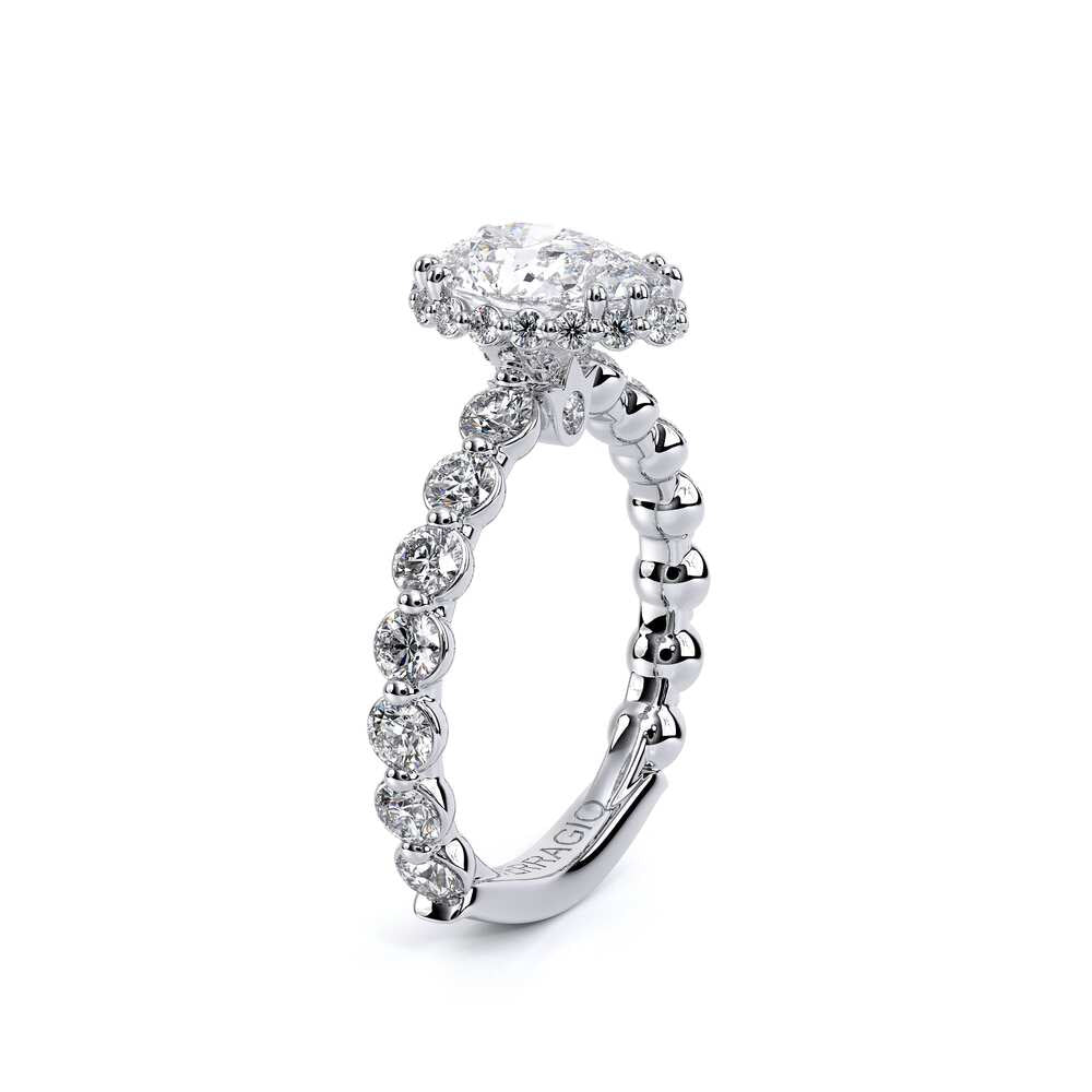 Renaissance-984PEAR25-14K White Gold Pear
