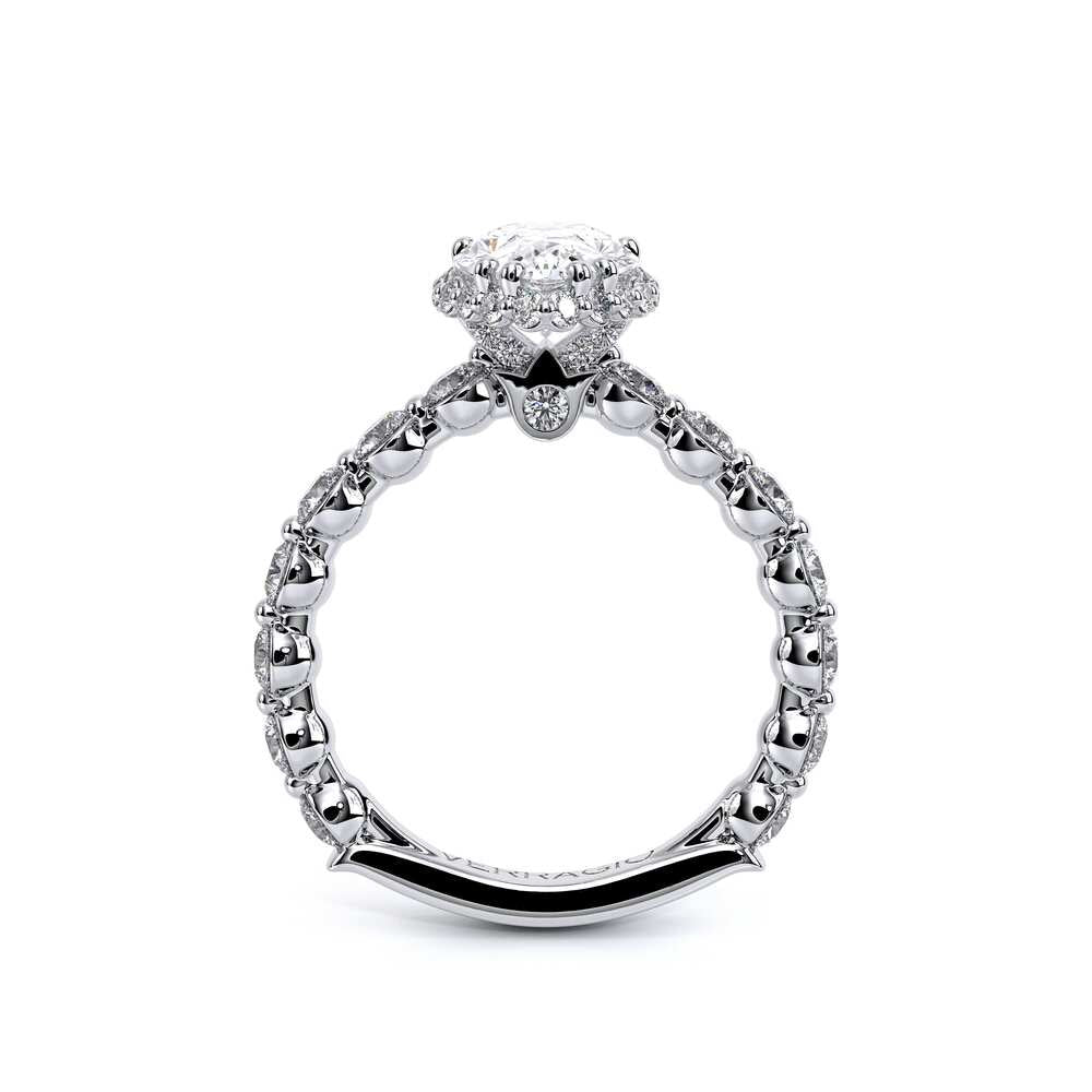 Renaissance-984PEAR25-18K White Gold Pear
