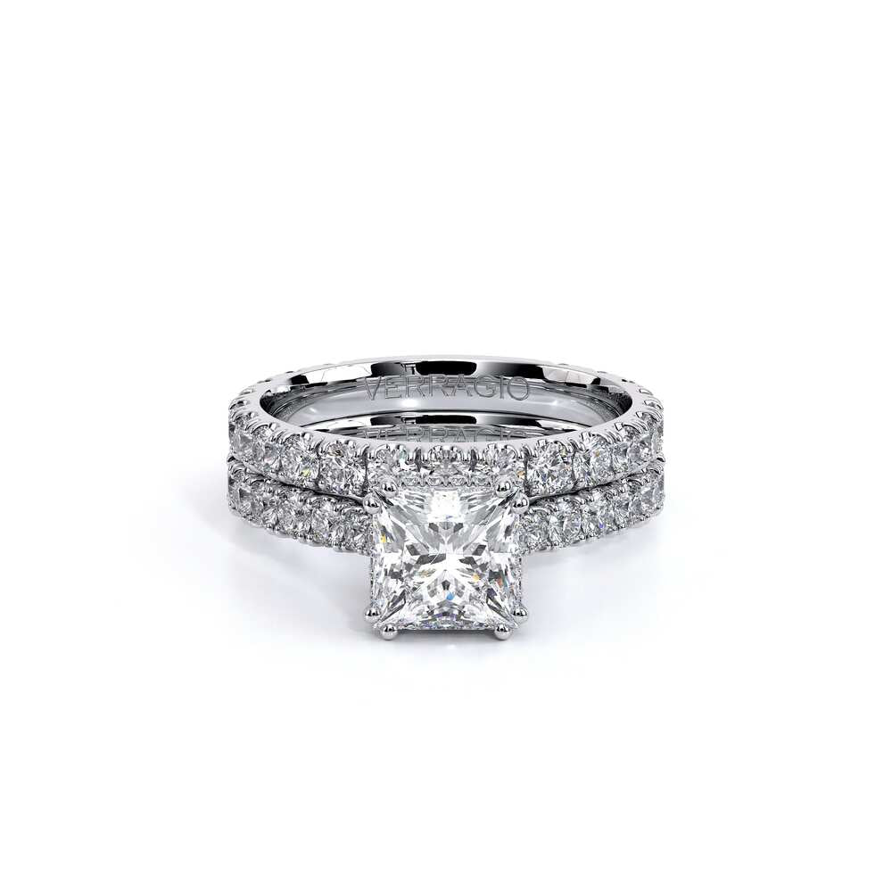 Renaissance-985P22-18K White Gold Princess