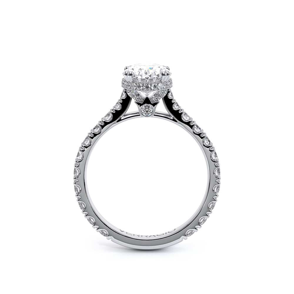 Renaissance-985OV22-14K White Gold Oval