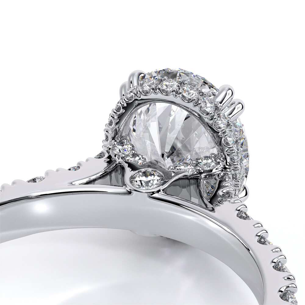 Renaissance-985OV22-14K White Gold Oval