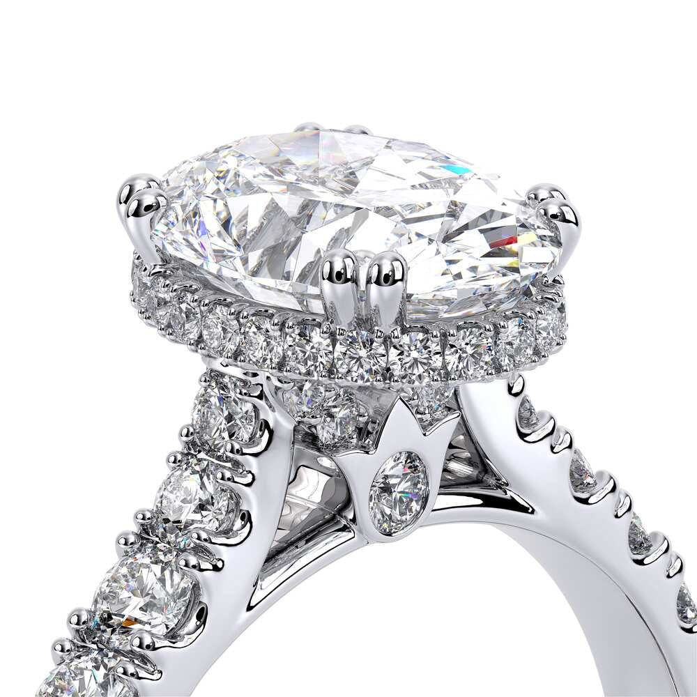 Renaissance-985OV22-14K White Gold Oval