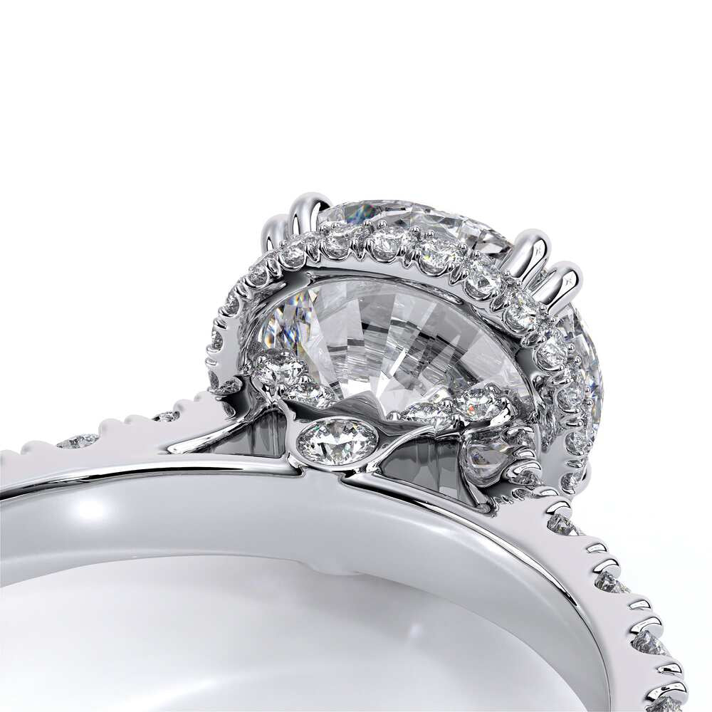 Renaissance-985R22-18K White Gold Round