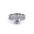 Renaissance-985R22-18K White Gold Round