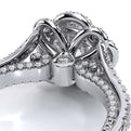 Couture-0444-18k White Round