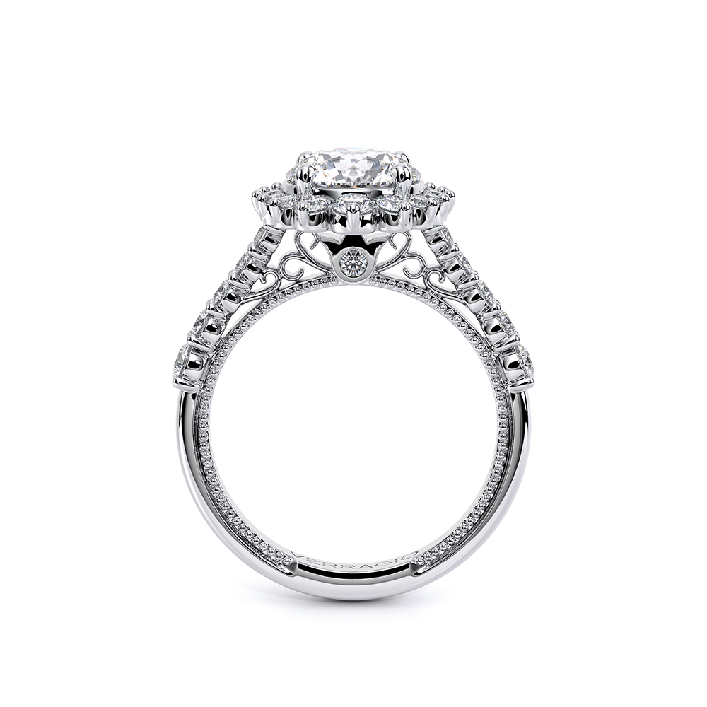 Verragio Halo Round Engagement Ring