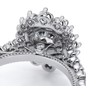 Verragio Halo Round Engagement Ring