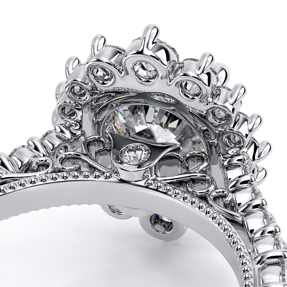 Verragio Halo Round Engagement Ring