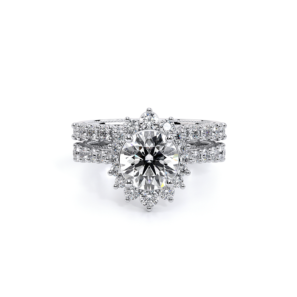Verragio Halo Round Engagement Ring