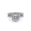 Verragio Halo Princess Engagement Ring