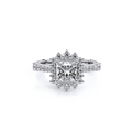 Verragio Halo Princess Engagement Ring