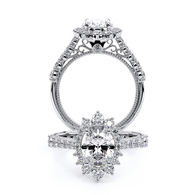 Verragio Halo Oval Engagement Ring