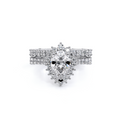 Verragio Halo Pear Engagement Ring