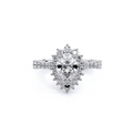 Verragio Halo Pear Engagement Ring