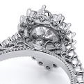 Verragio Halo Pear Engagement Ring