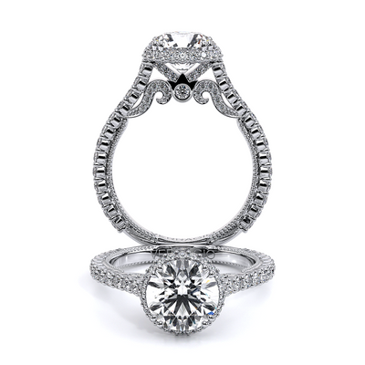 Verragio Halo Round Engagement Ring