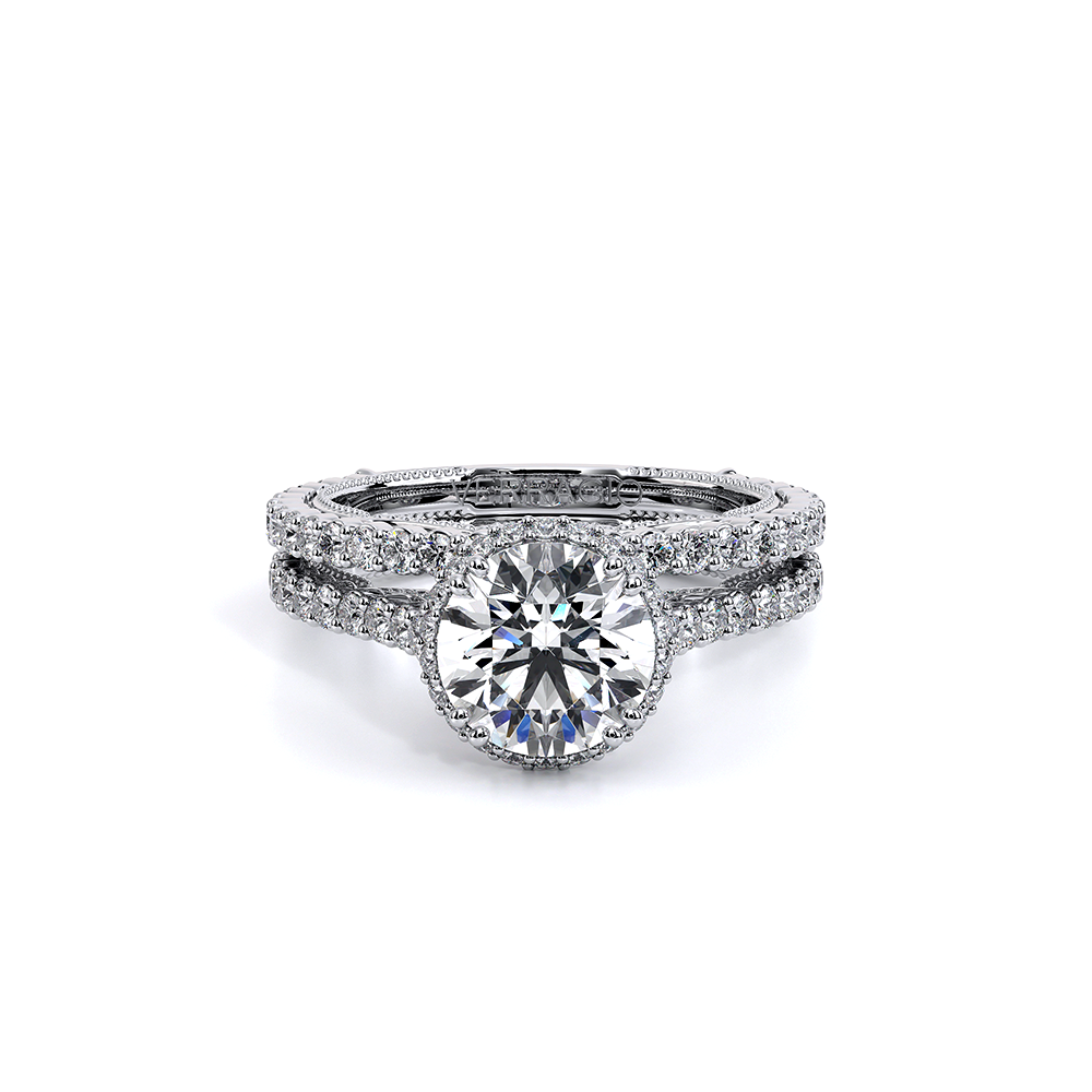 Verragio Halo Round Engagement Ring