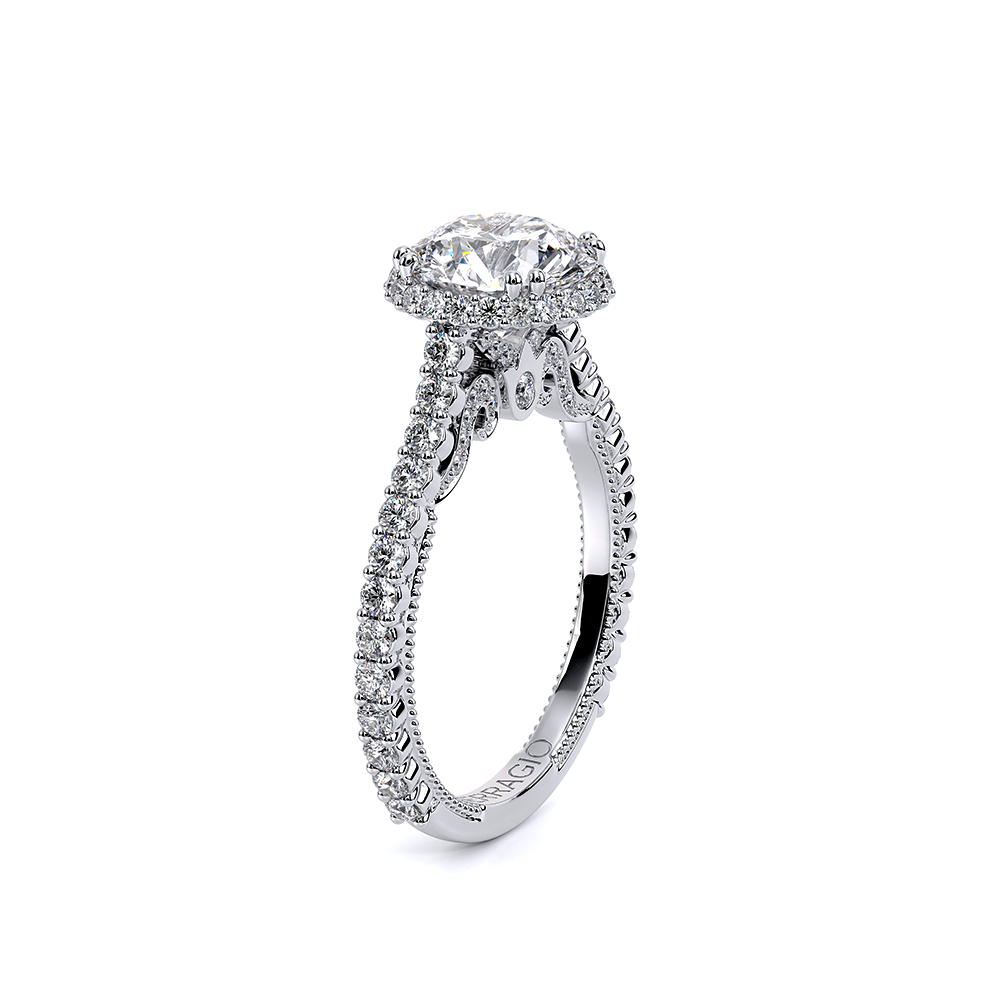 Verragio Halo Round Engagement Ring