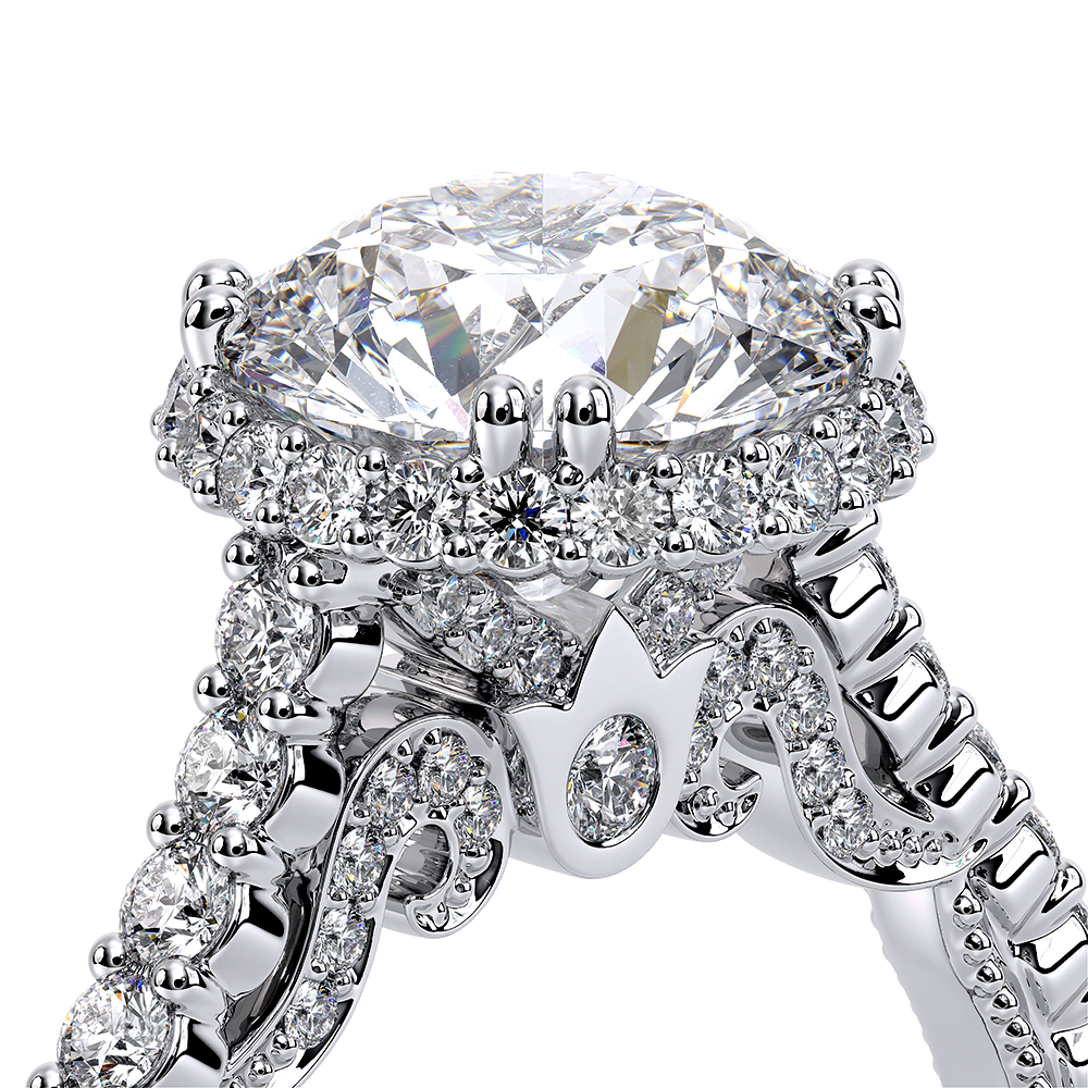 Verragio Halo Round Engagement Ring