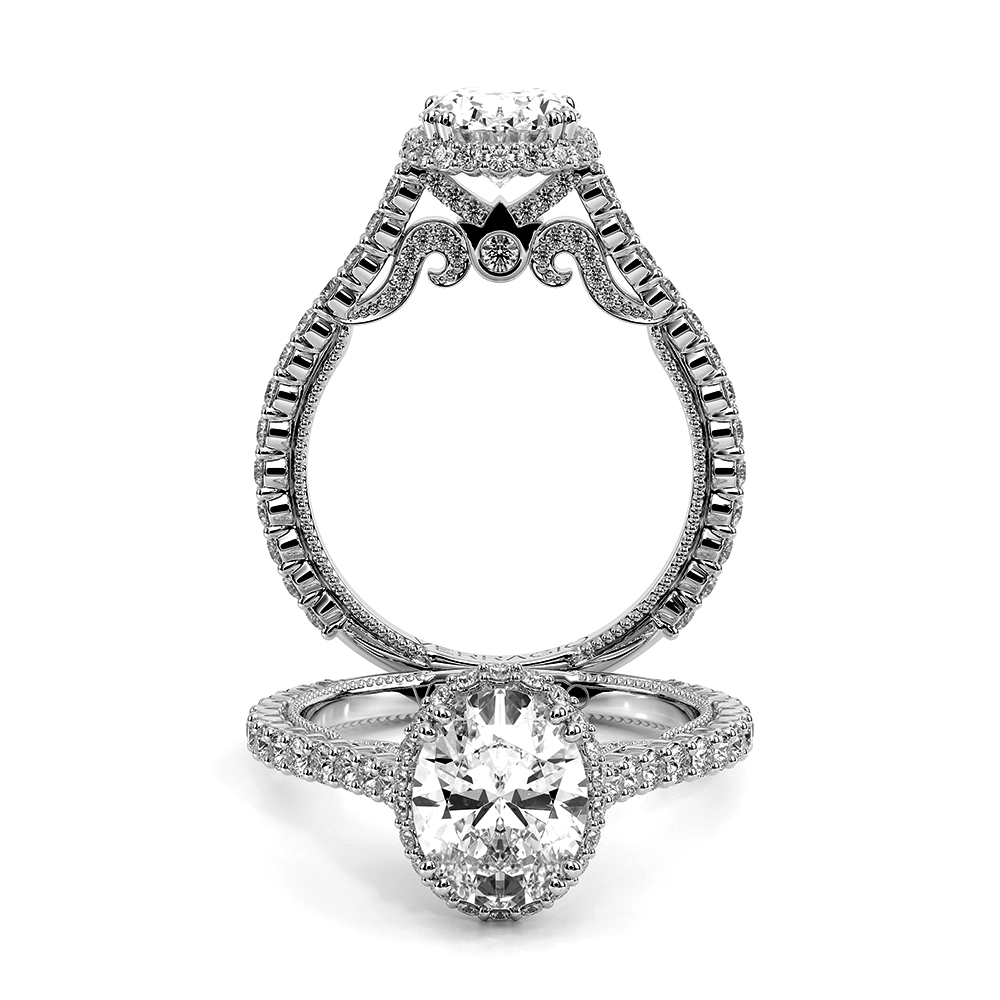 Verragio Halo Oval Engagement Ring