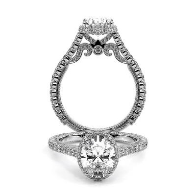 Verragio Halo Oval Engagement Ring