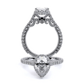Verragio Halo Pear Engagement Ring
